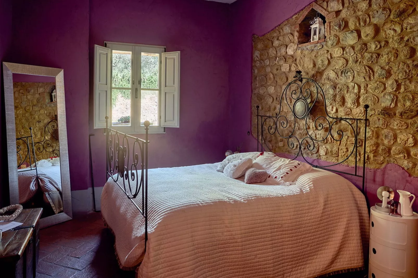 Villa Mazzoni-Schlafzimmer