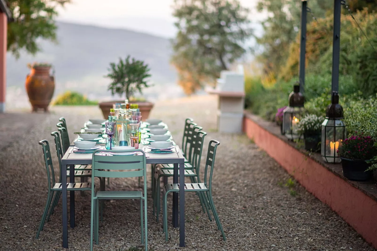 Villa Mazzoni-Terrassenbalkon