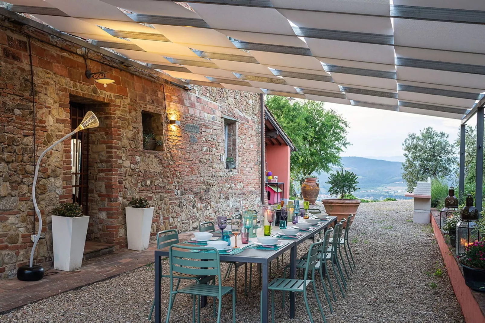 Villa Mazzoni-Terrassenbalkon