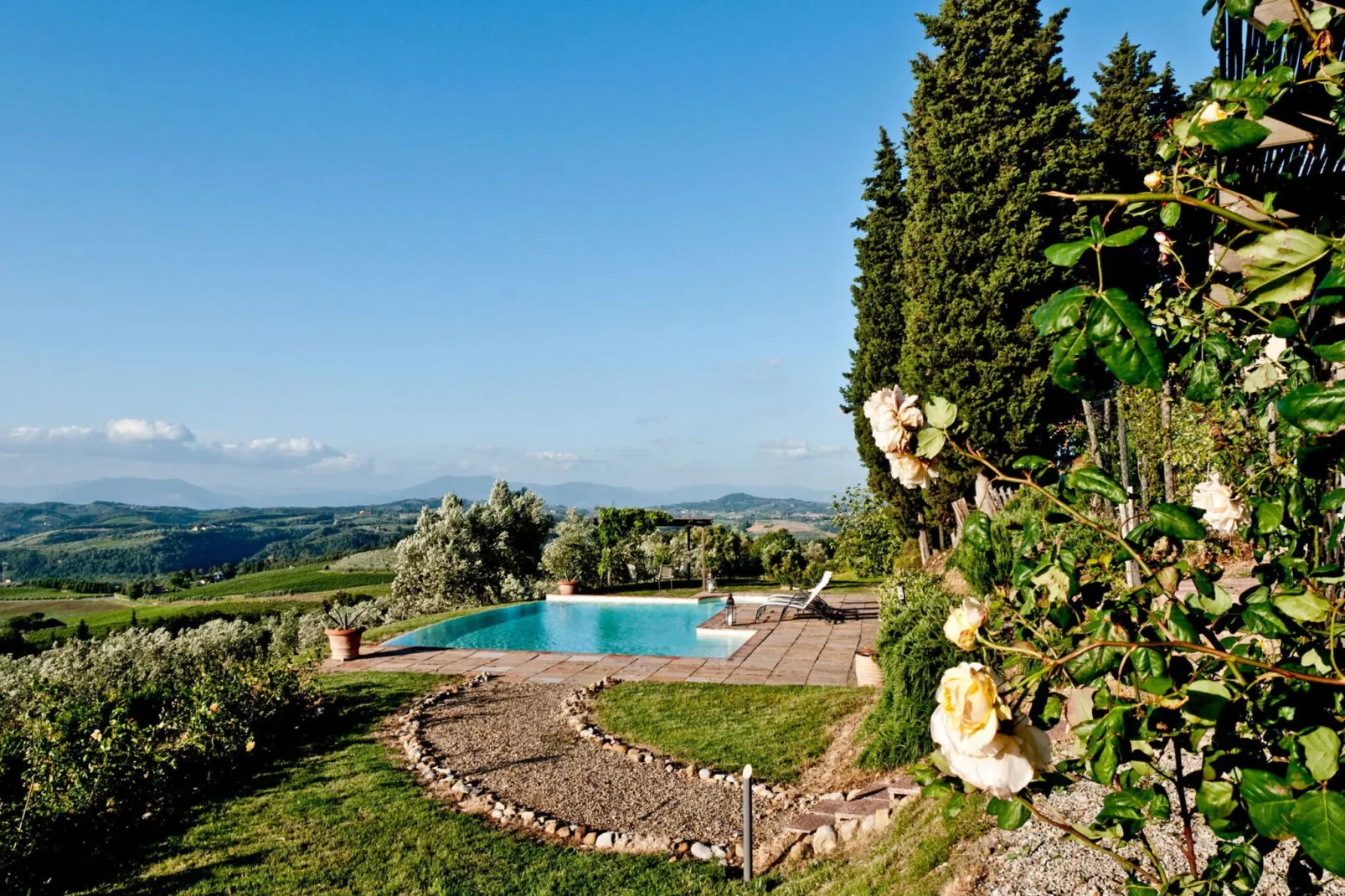 Cottage Mazzoni-Aussicht Sommer