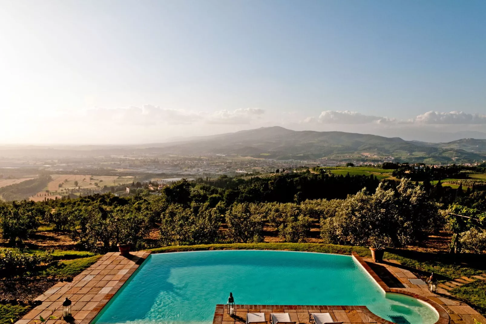 Cottage Mazzoni-Aussicht Sommer