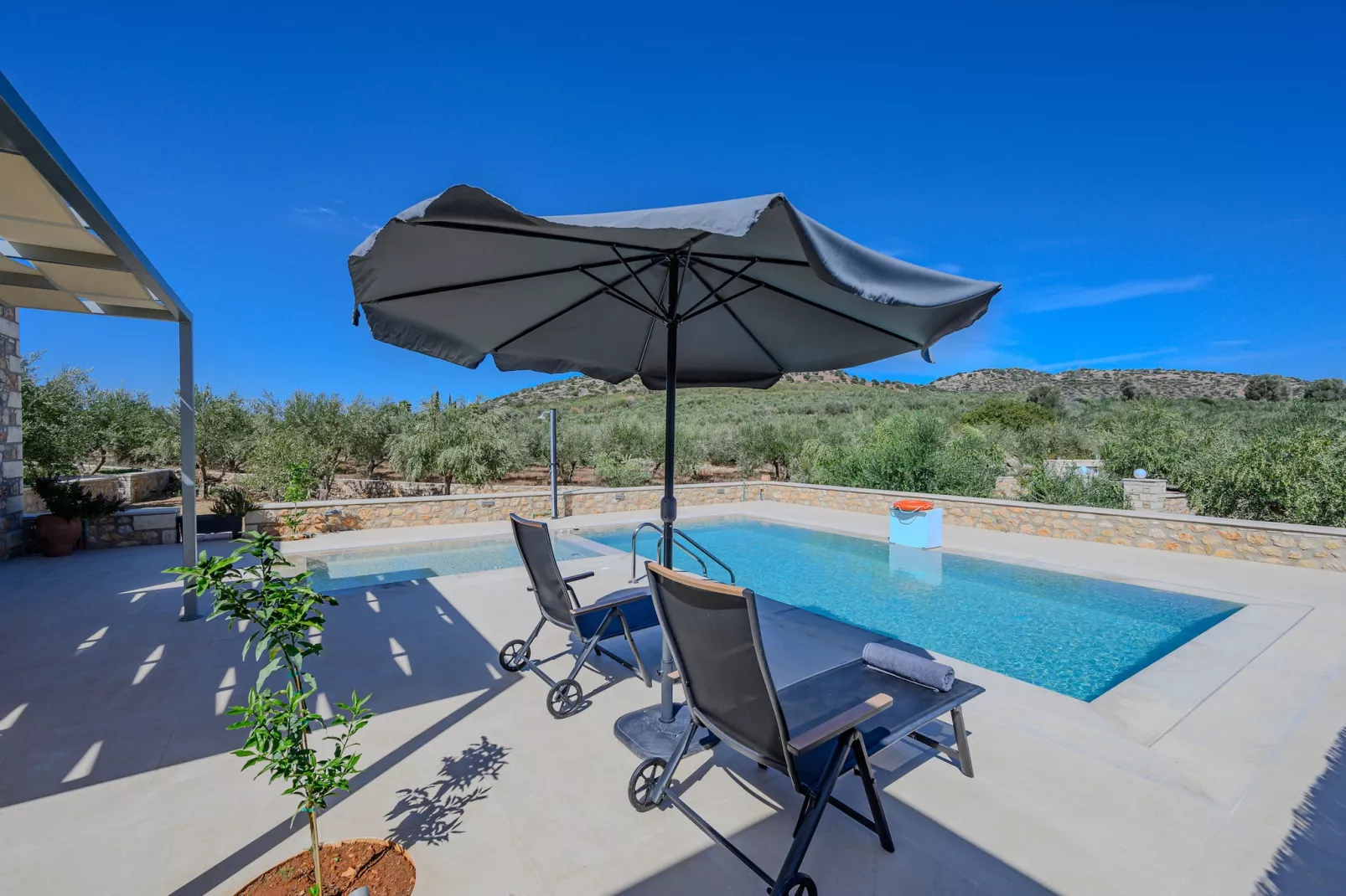 Melidoni Stone Villa 1-Pool