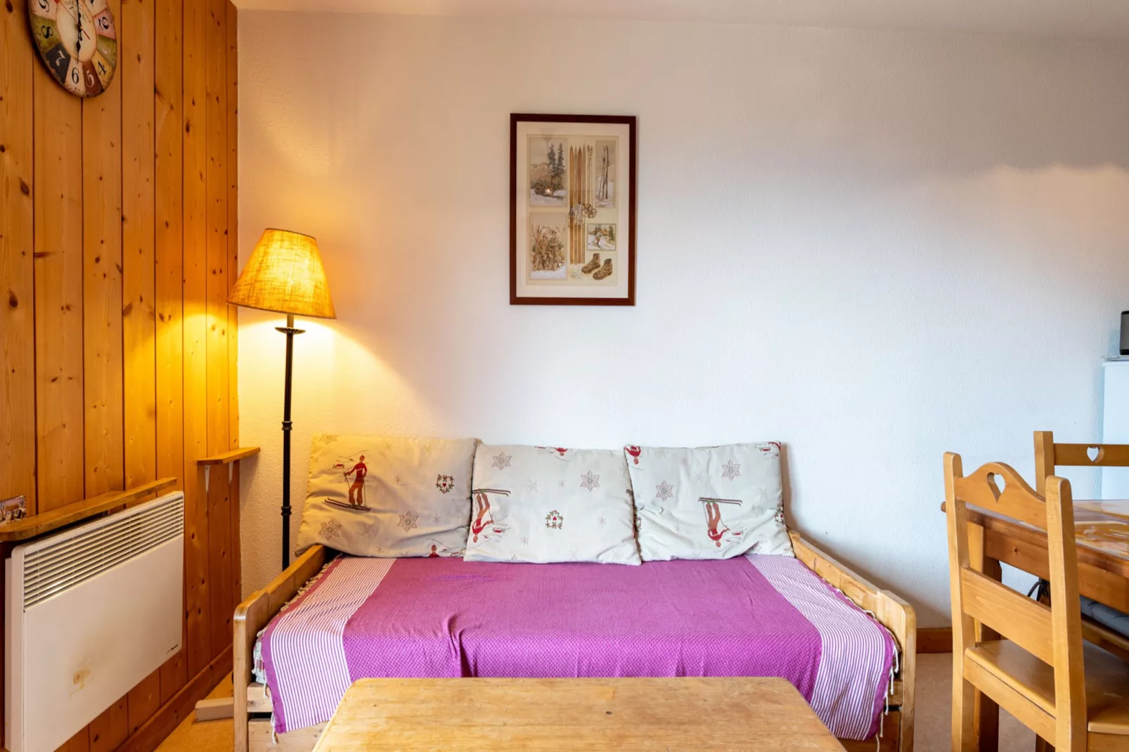 Les Bouquetins N°07 -  2P4-Living room