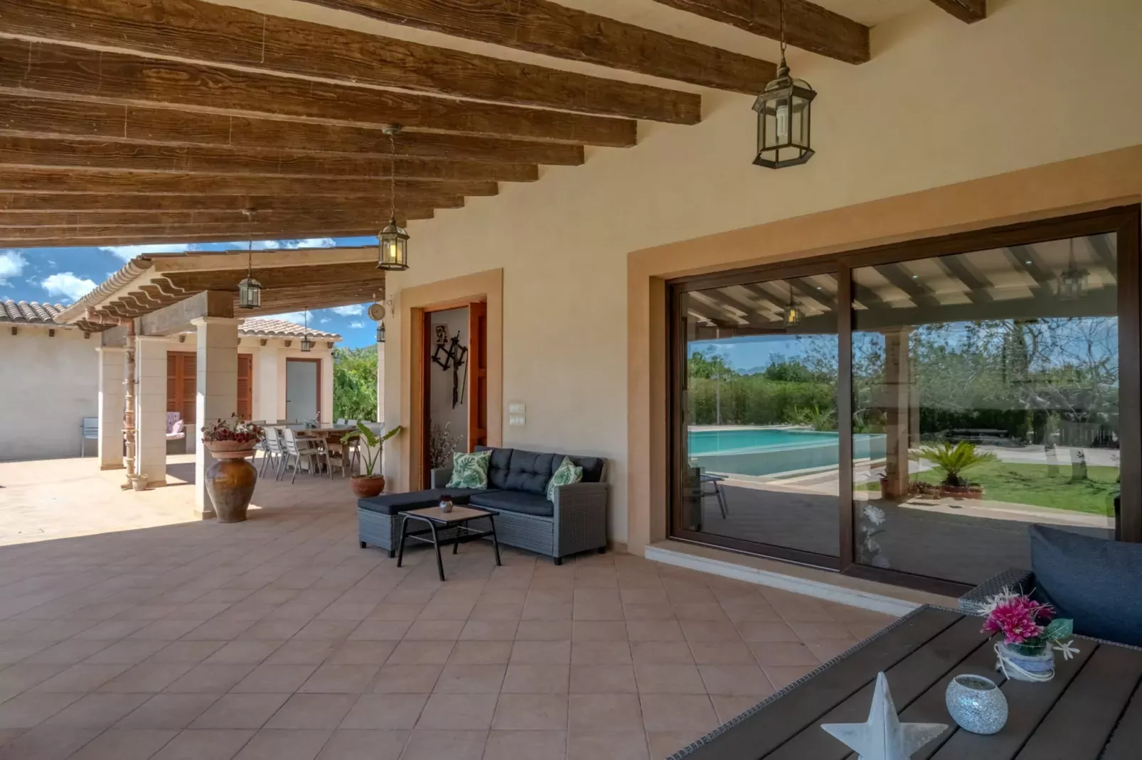 Sa Xabola, Finca 5StarsHome Mallorca-Terrasse