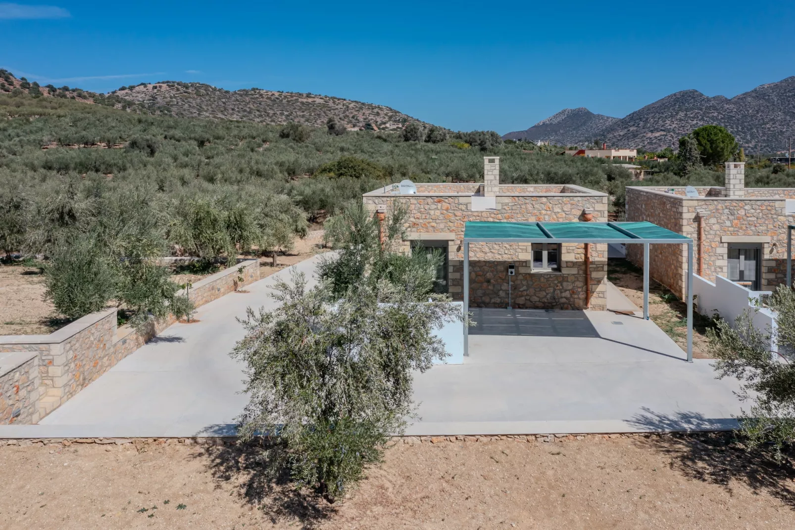 Melidoni Stone Villa 1-Outdoor
