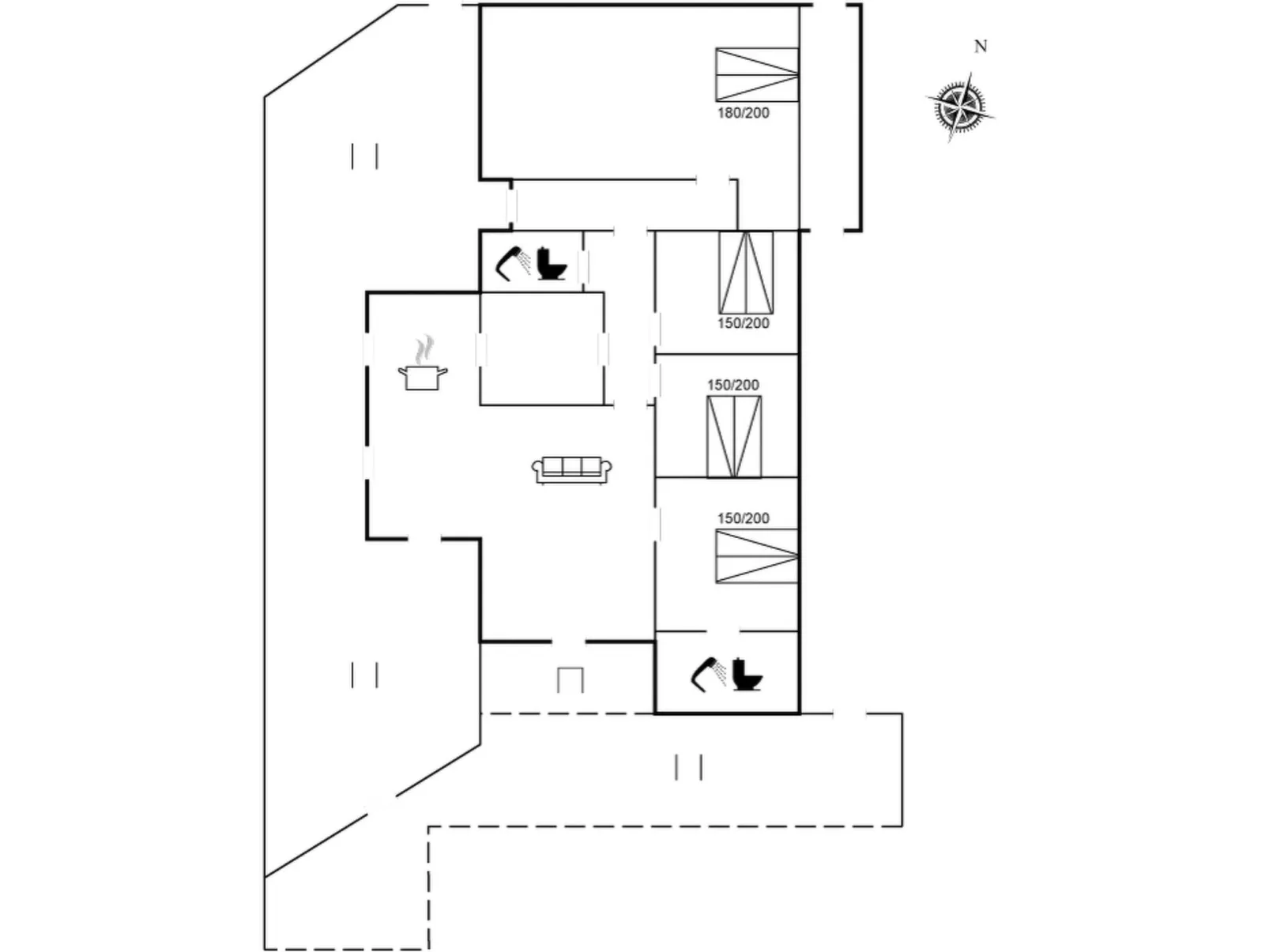 "Janin" - 110m from the sea-Inside