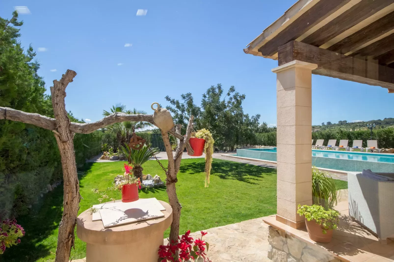 Sa Xabola, Finca 5StarsHome Mallorca-Jardin d'été