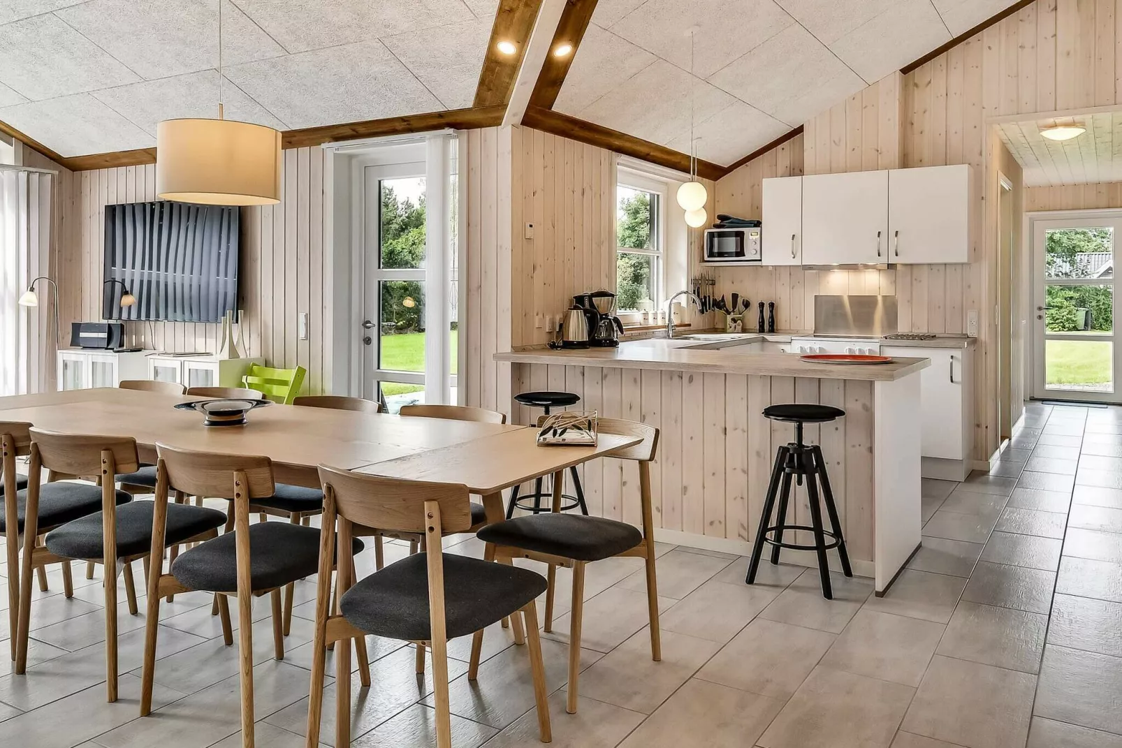 8 person holiday home in Oksbøl-Indoor