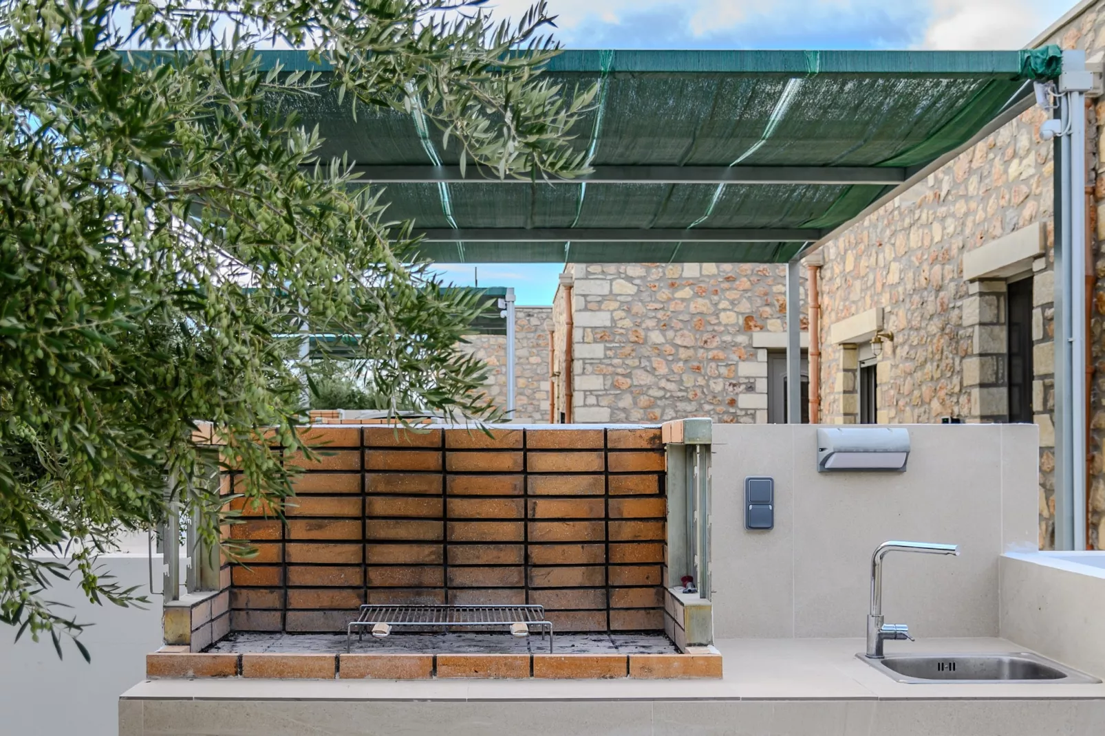 Melidoni Stone Villa 2-Outdoor