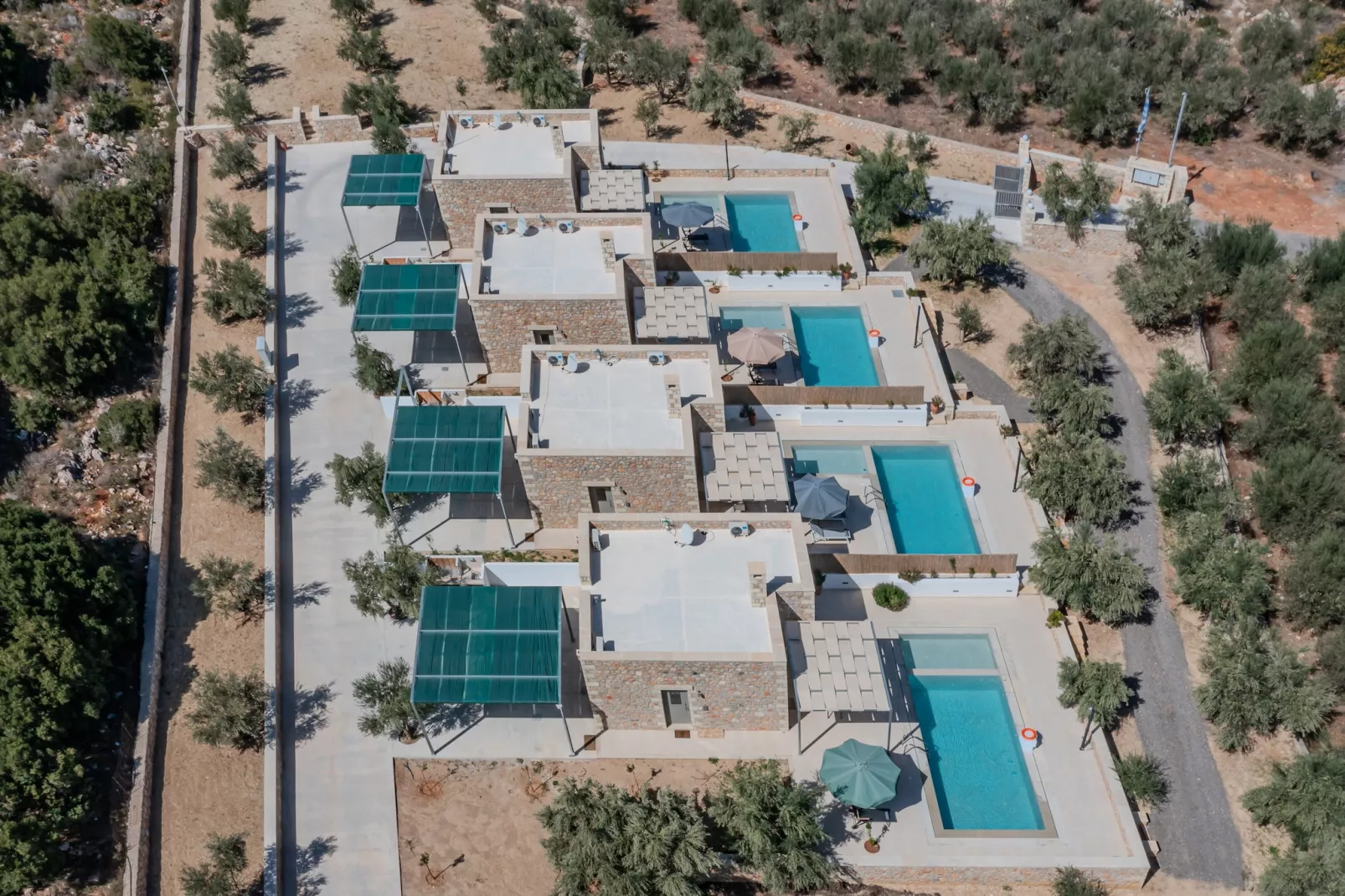 Melidoni Stone Villa 3-Outdoor