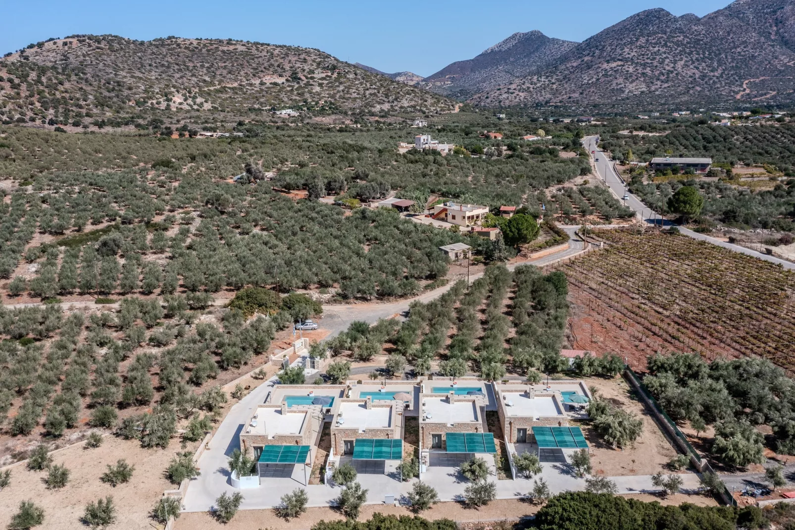 Melidoni Stone Villa 3-Outdoor