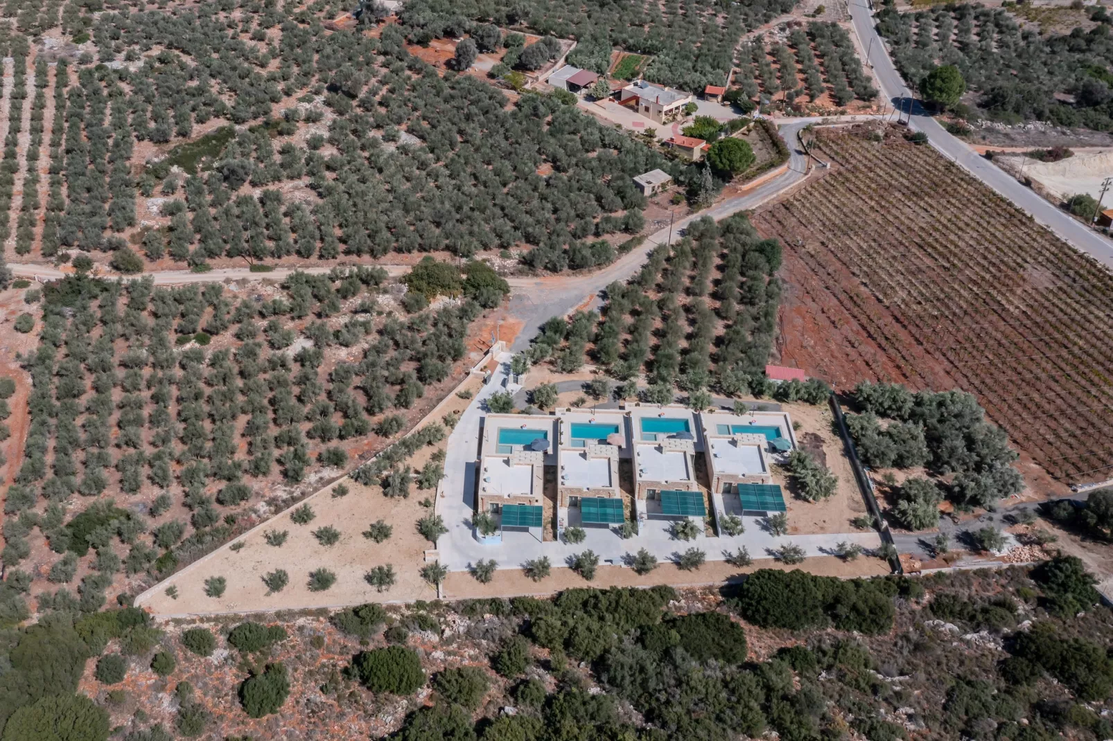 Melidoni Stone Villa 3-Outdoor