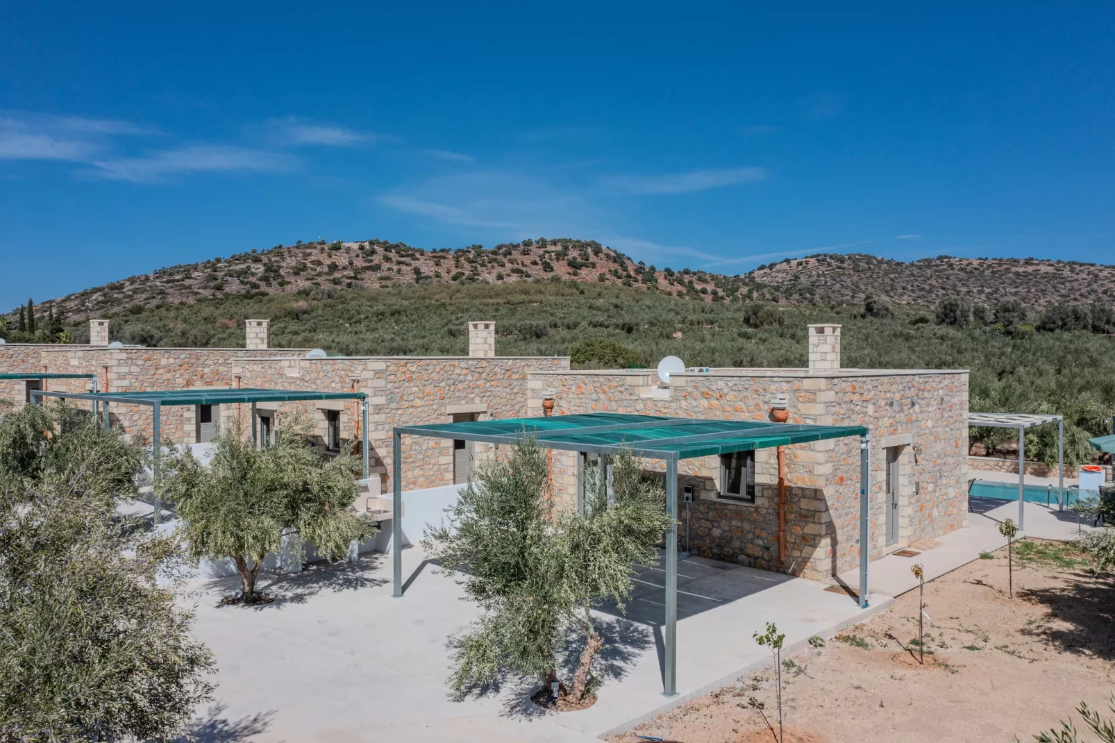 Melidoni Stone Villa 4-Outdoor
