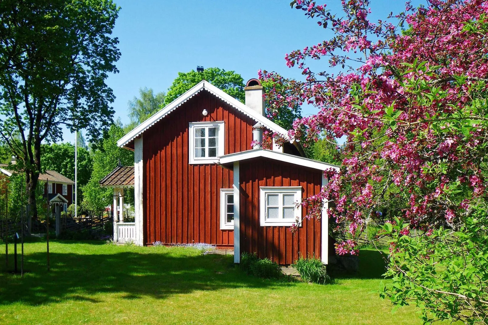 5 Personen Ferienhaus in LAMMHULT-By Traum-Außenbereich