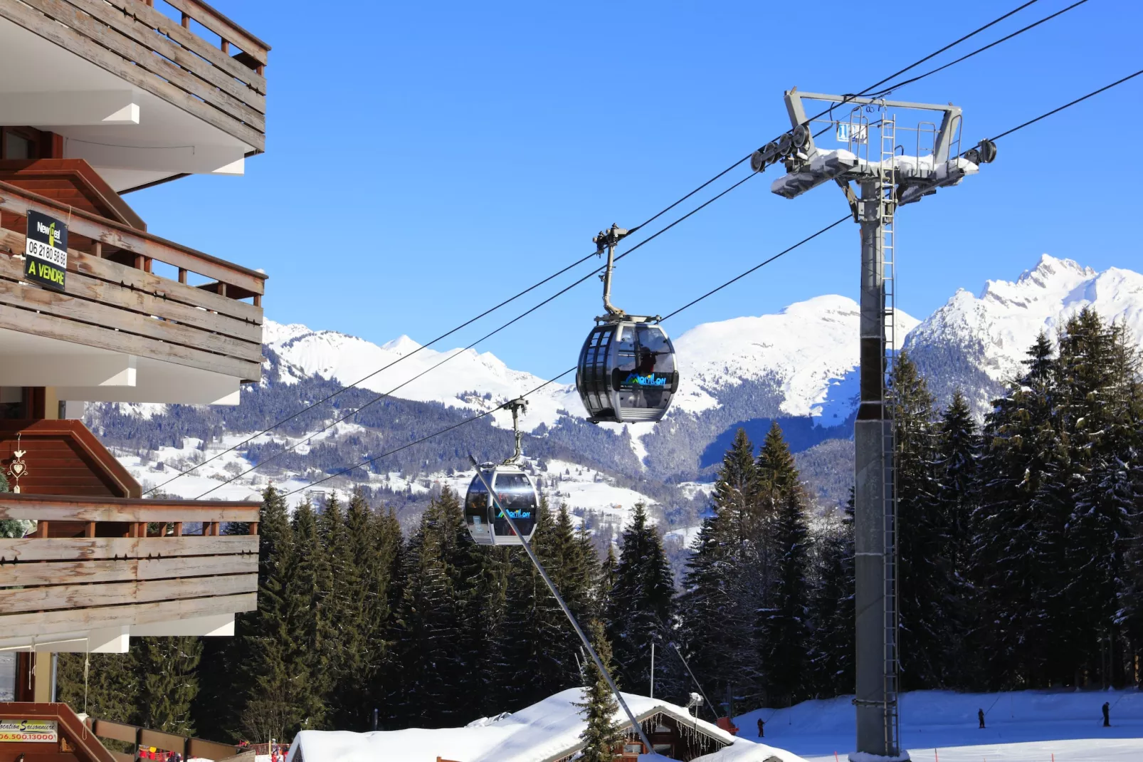 Les Sitelles N°11 - 3P6-Area winter 1km