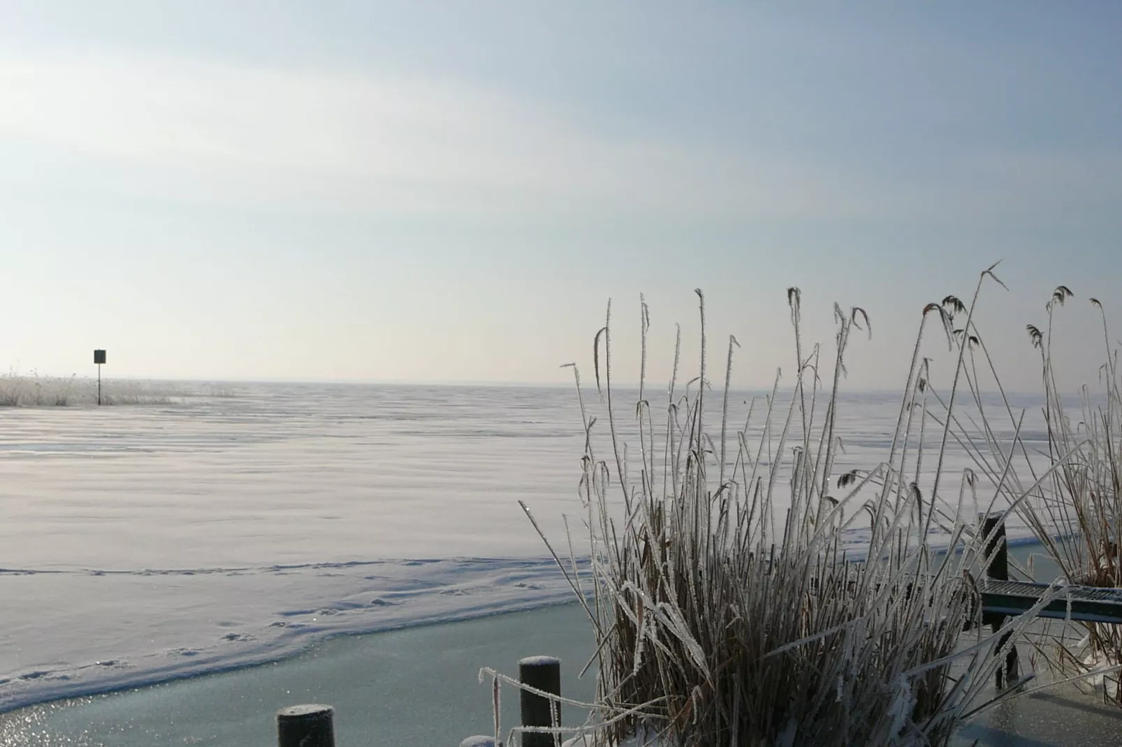 Urlaub auf der Insel Usedom-View winter