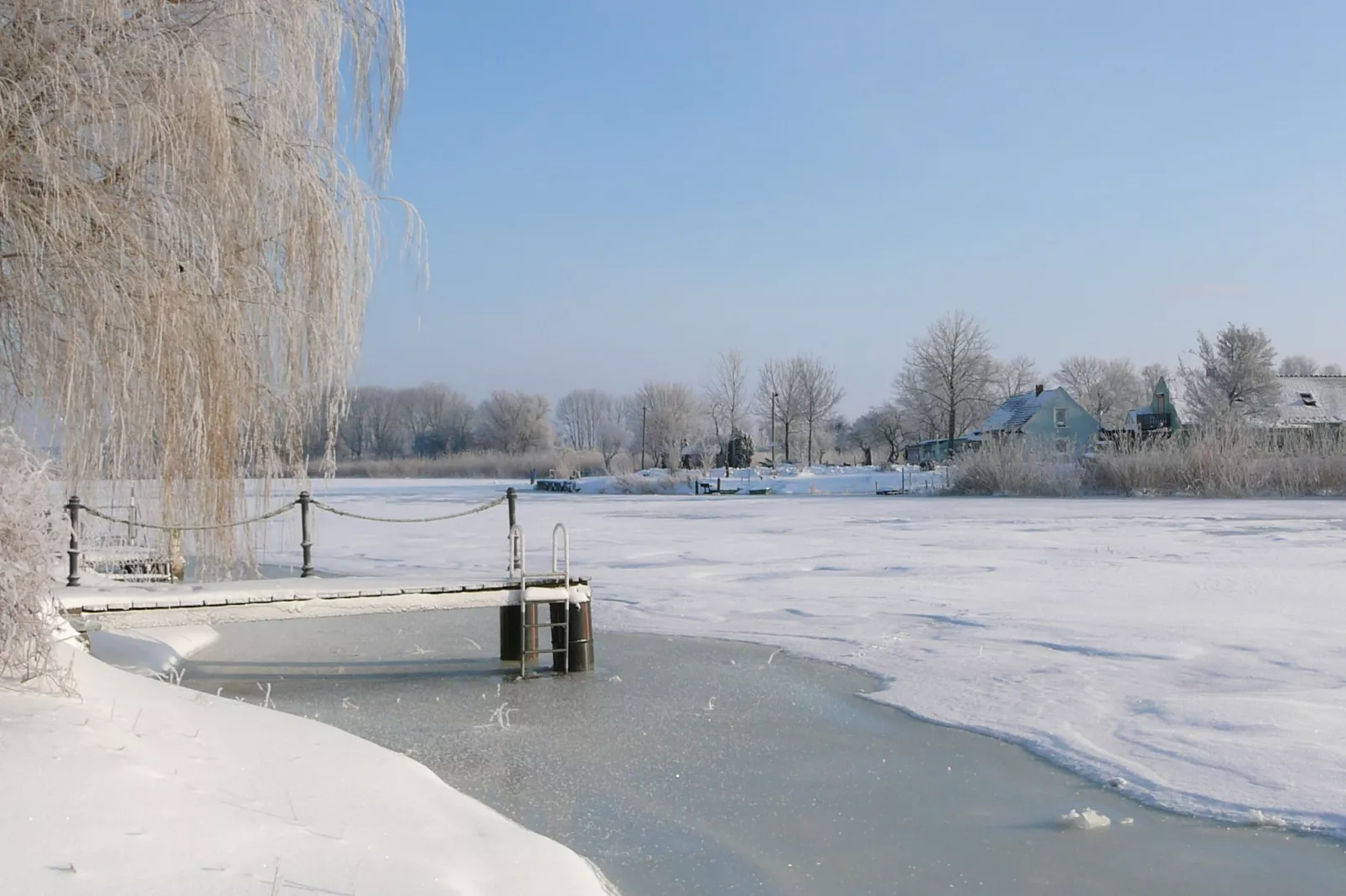 Urlaub auf der Insel Usedom-View winter