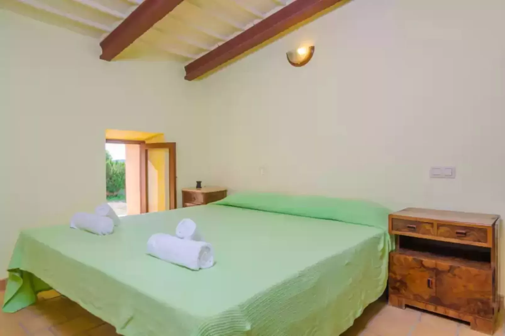 La Cigarra Can Carrasco-Schlafzimmer