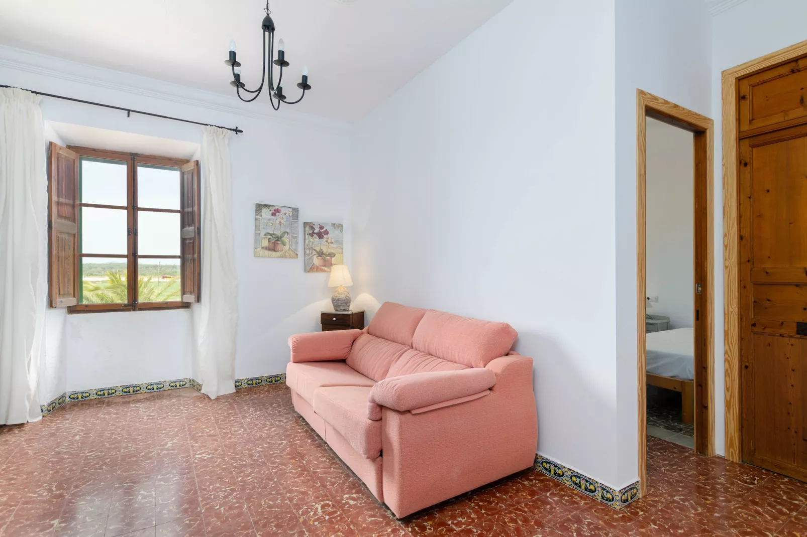 YourHouse Son Sala Terrat Apartment in Agroturismo-Living room