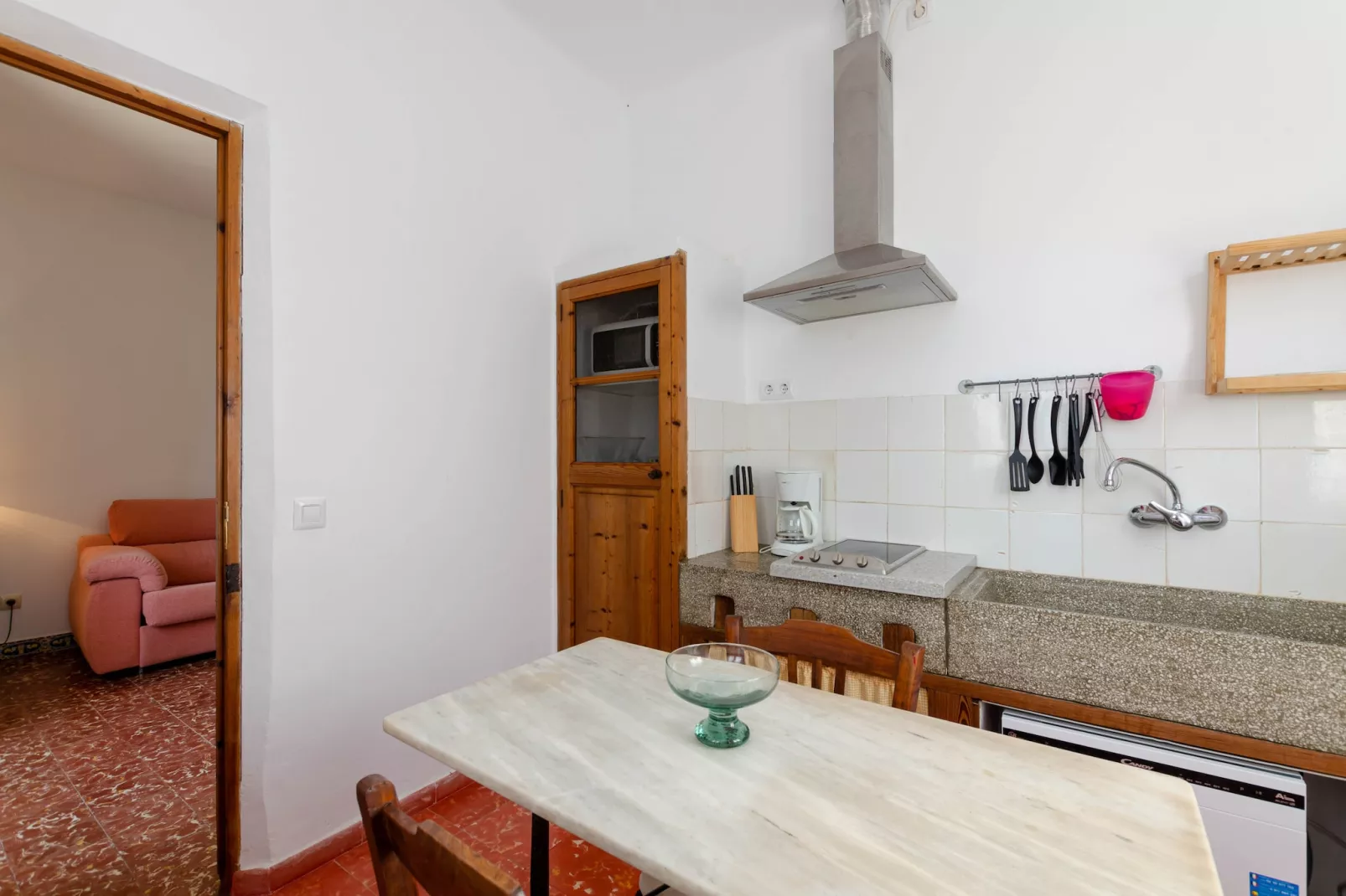 YourHouse Son Sala Terrat Apartment in Agroturismo-Kitchen