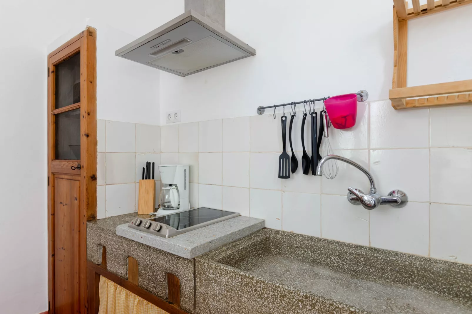 YourHouse Son Sala Terrat Apartment in Agroturismo-Kitchen