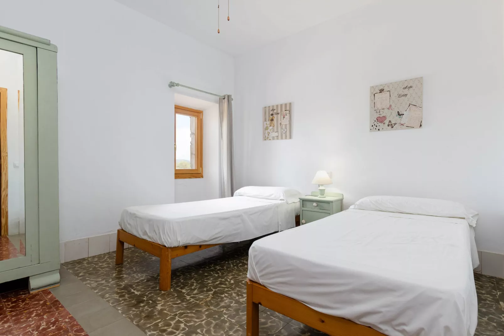 YourHouse Son Sala Terrat Apartment in Agroturismo-Bedroom