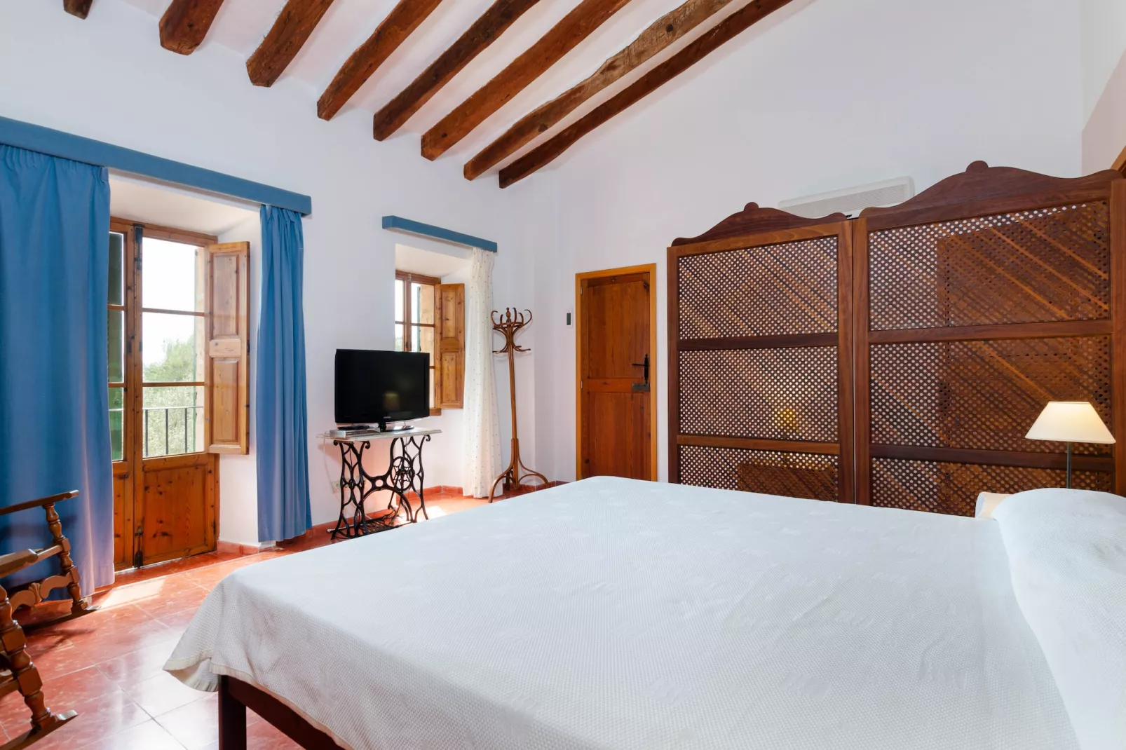 YourHouse Son Sala Terrat Apartment in Agroturismo-Bedroom