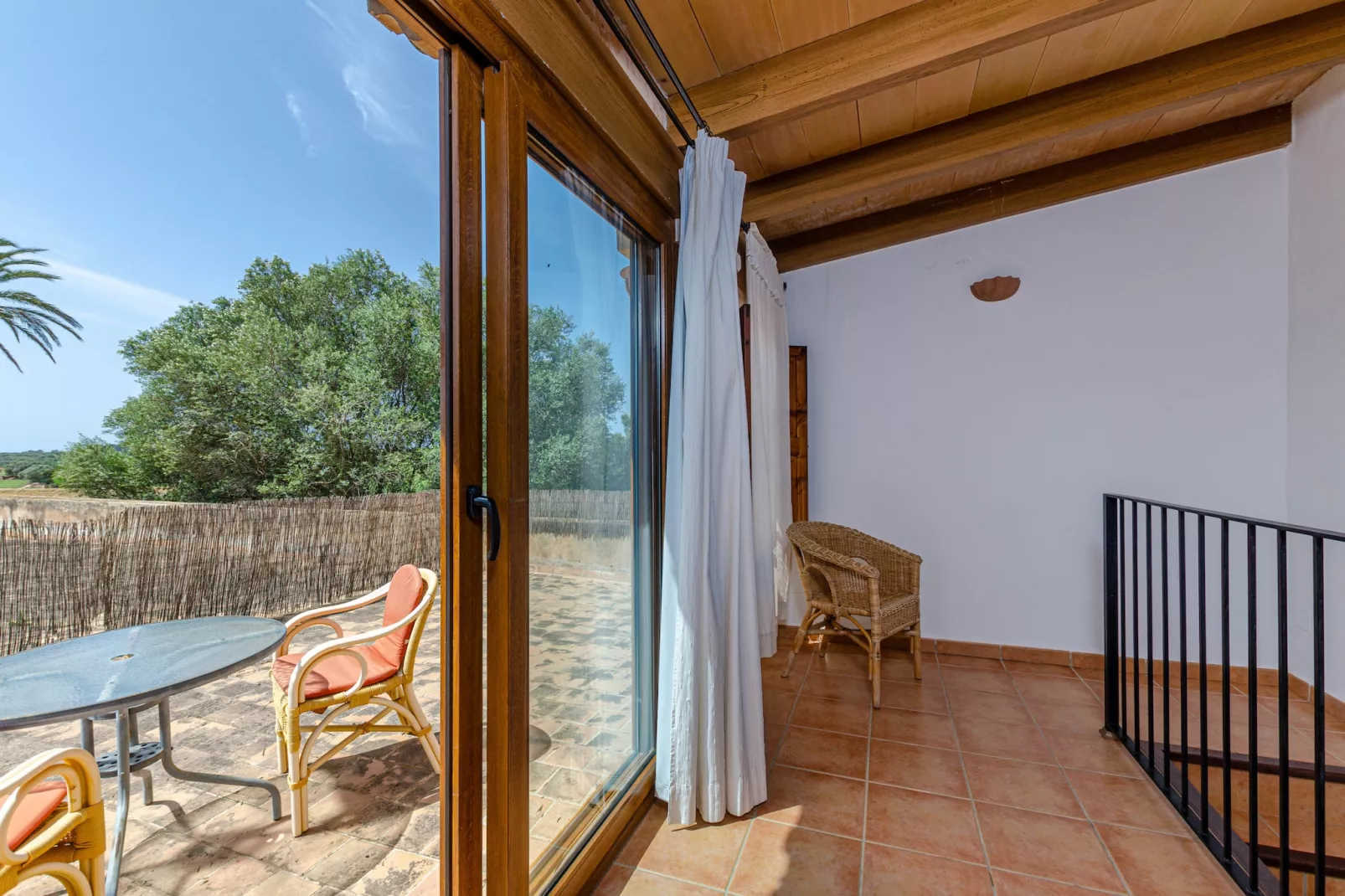 YourHouse Son Sala Terrat Apartment in Agroturismo-Terrace balcony