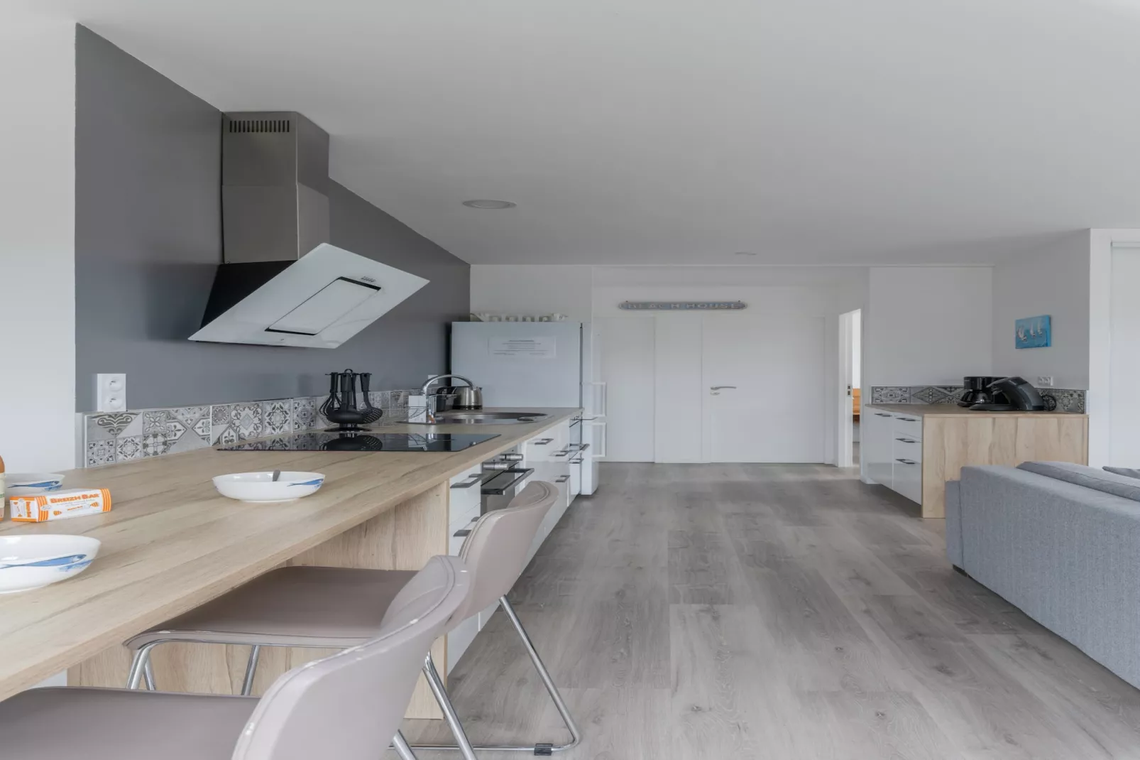 ROSCAROC - ENEZ AR BEG (côté jardin) - Portsall-Cuisine