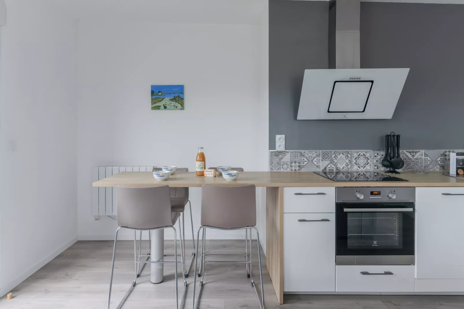 ROSCAROC - ENEZ AR BEG (côté jardin) - Portsall-Cuisine