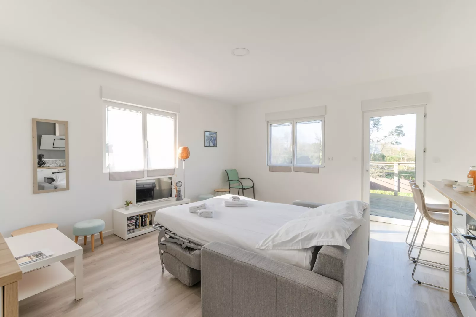 ROSCAROC - ENEZ AR BEG (côté jardin) - Portsall-Salon