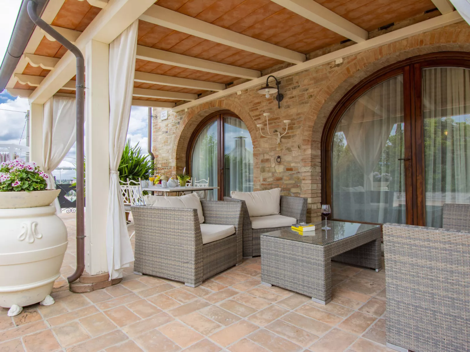La Vecchia Pieve-Draußen