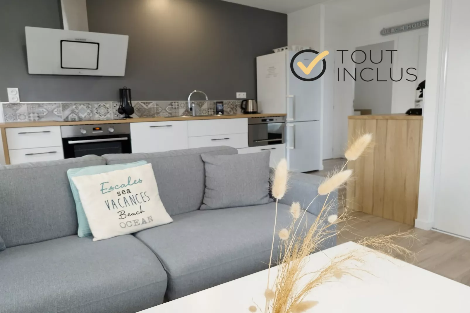 ROSCAROC - ENEZ AR BEG (côté jardin) - Portsall-Salon