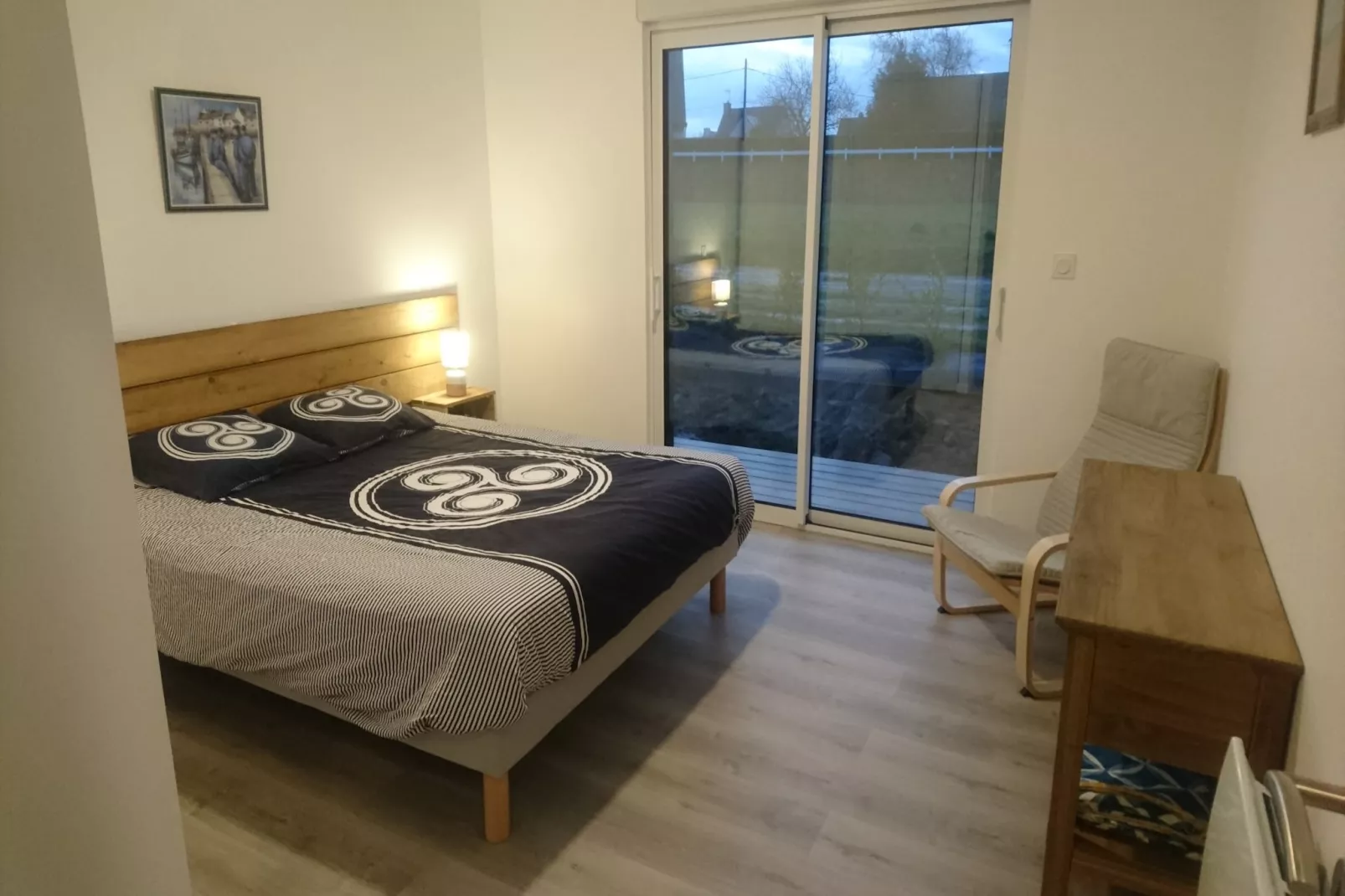 ROSCAROC - ENEZ HIR (RDC) - Portsall-Schlafzimmer