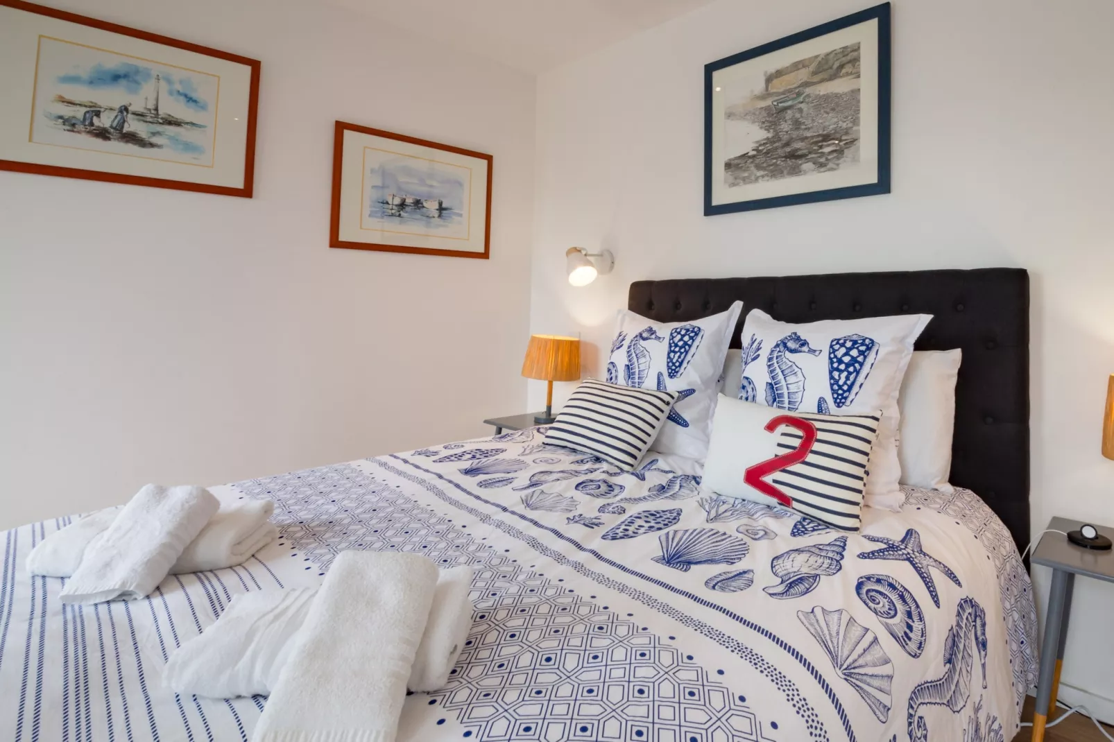 EOR GLAS - Portsall-Bedroom
