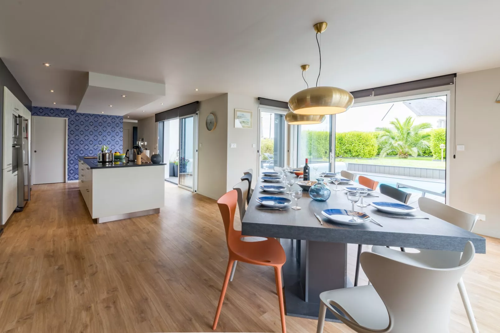EOR GLAS - Portsall-Dining room