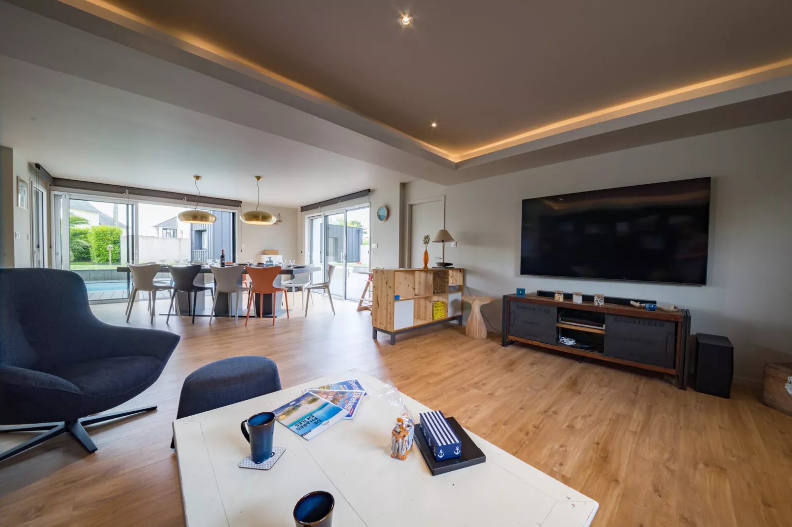 EOR GLAS - Portsall-Living room