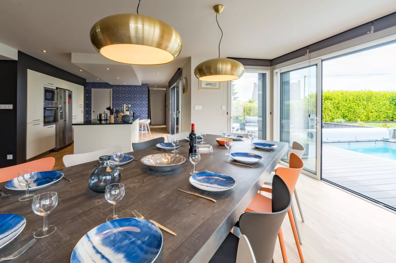 EOR GLAS - Portsall-Dining room