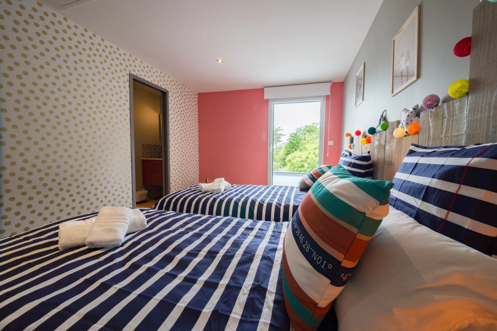 EOR GLAS - Portsall-Bedroom