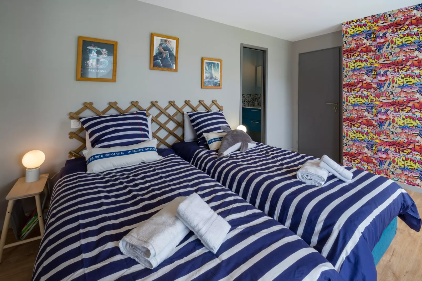 EOR GLAS - Portsall-Bedroom