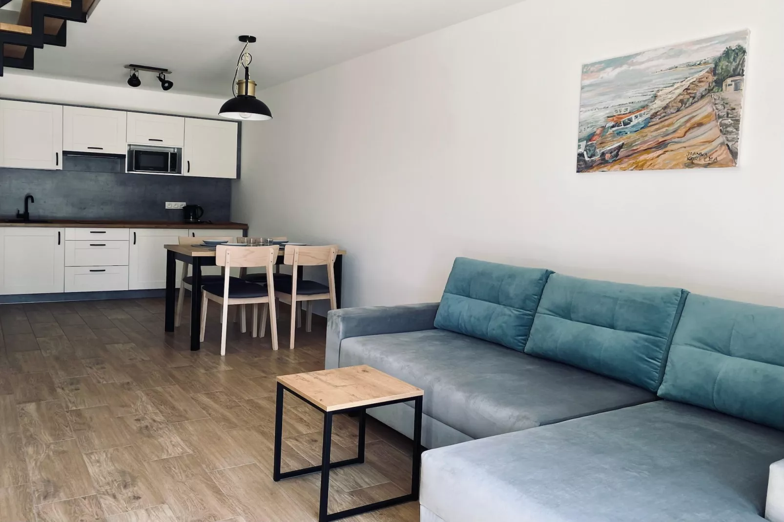 Piętrowe domy wakacyjne dla 6 osób Jarosławiec-Wohnzimmer