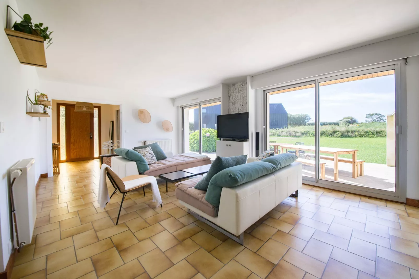 TY AR MENEZ - Landunvez-Living room