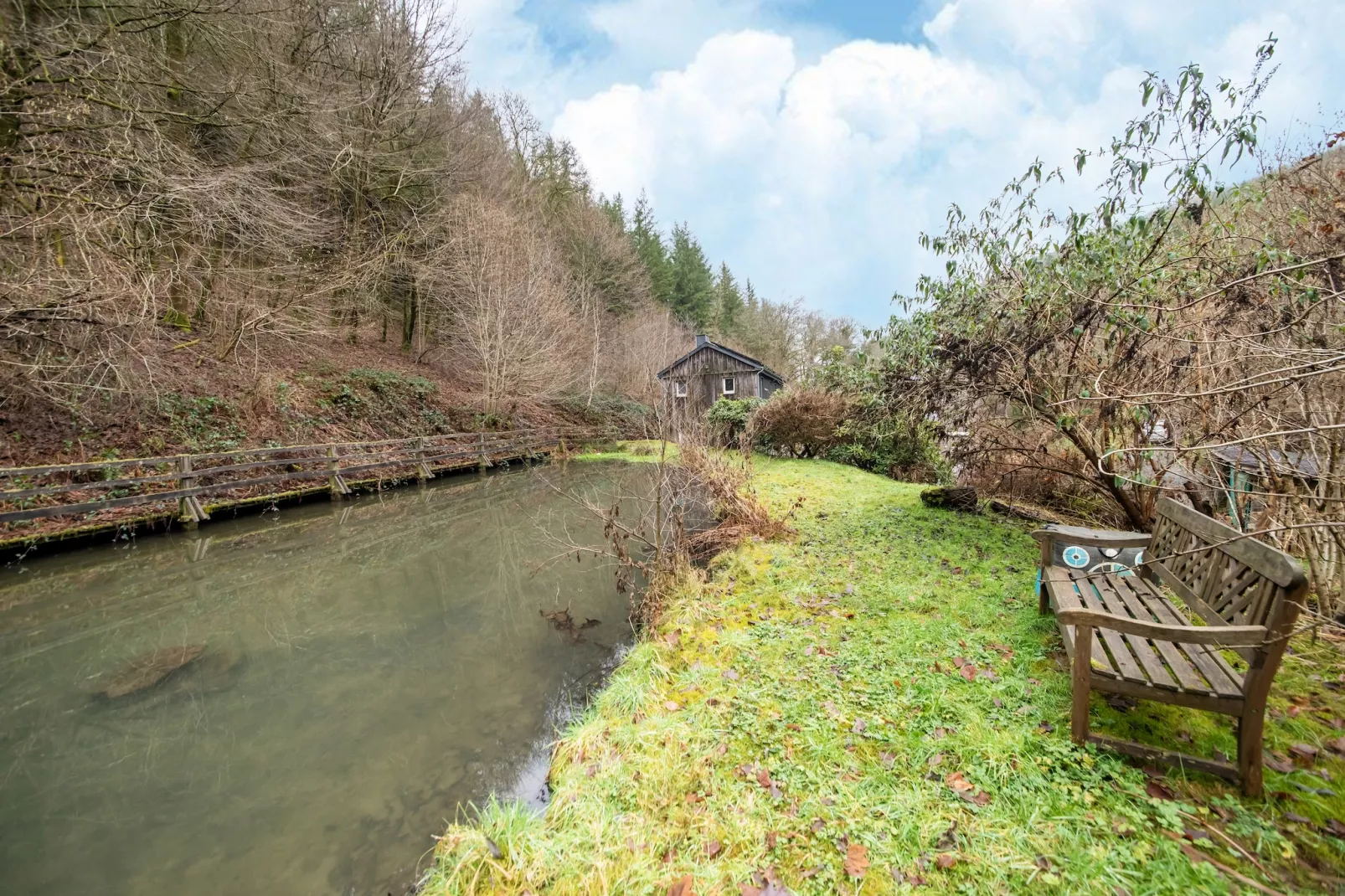 Le Vieux Moulin Bohan-Gebiete Sommer 1 km