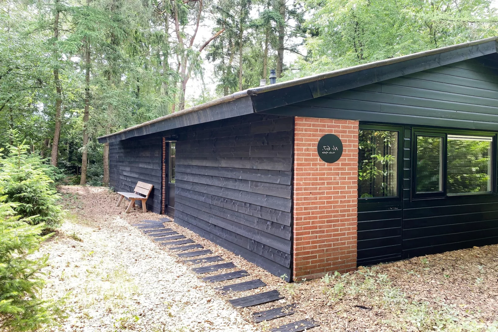 Dutch Cabin Houses C67-Außenbereich Sommer