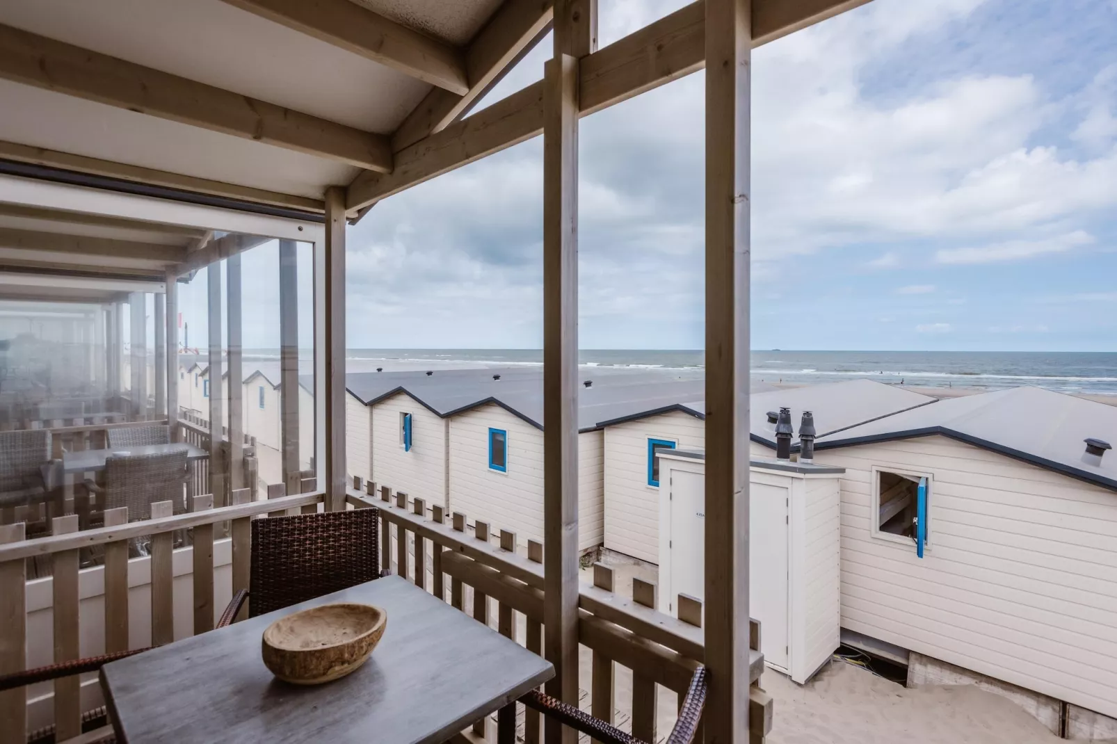 Resort Beach Houses Wijk aan Zee 1-Balcon-terrasse