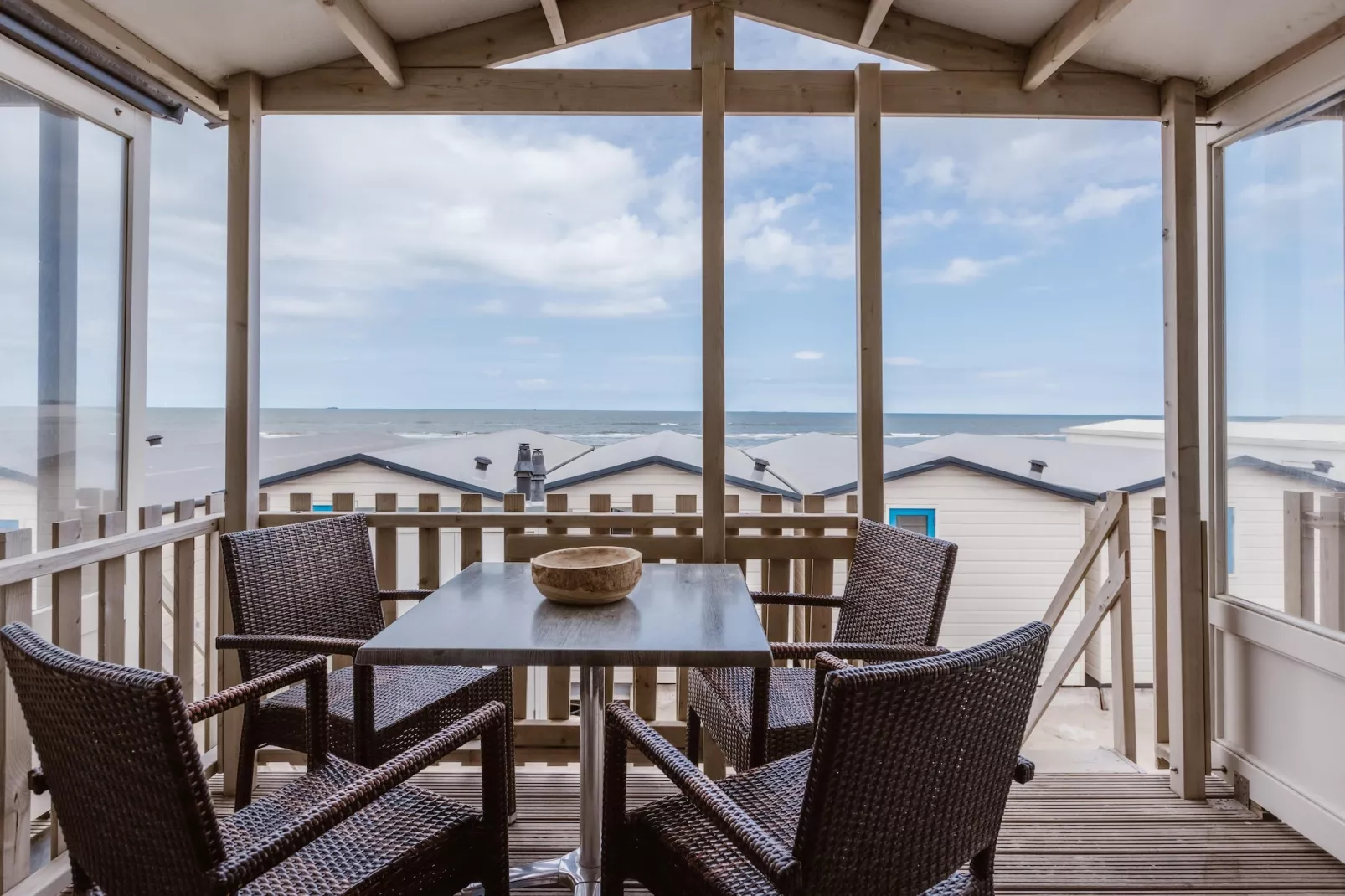 Resort Beach Houses Wijk aan Zee 1-Balcon-terrasse