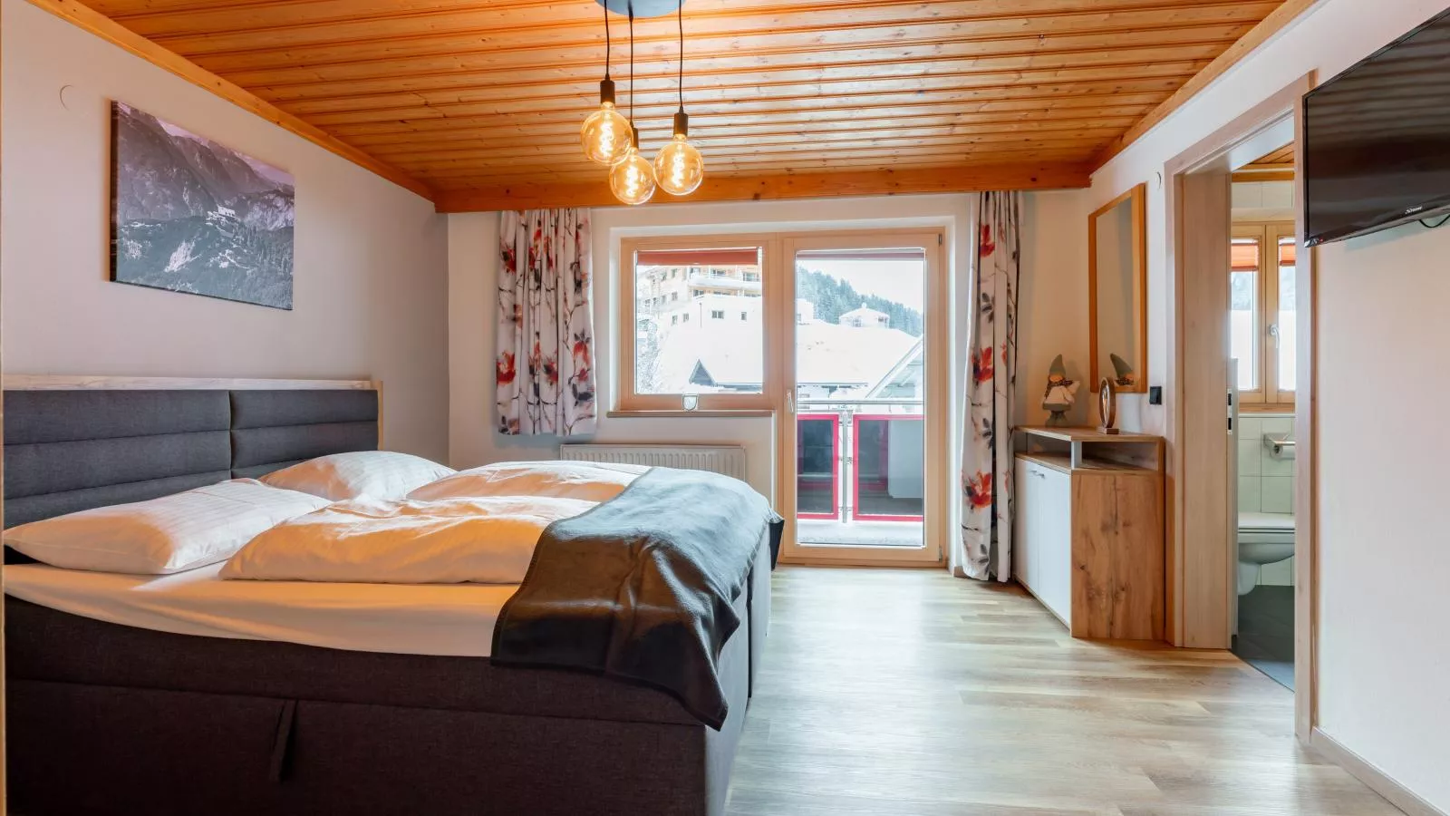 Residenz am Erzbach Top 2A-Bedroom