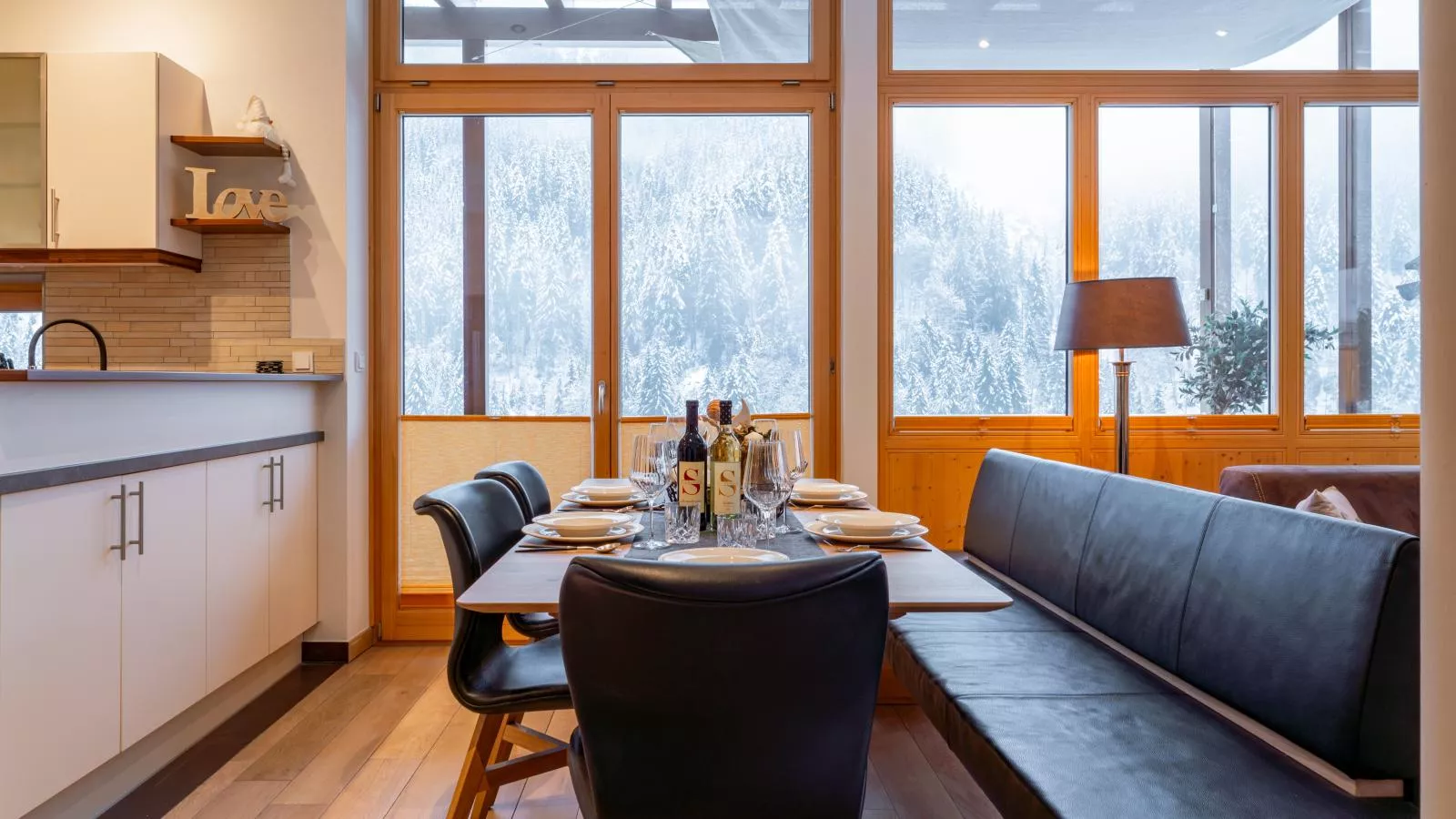 Residenz am Erzbach Top 3-Dining room