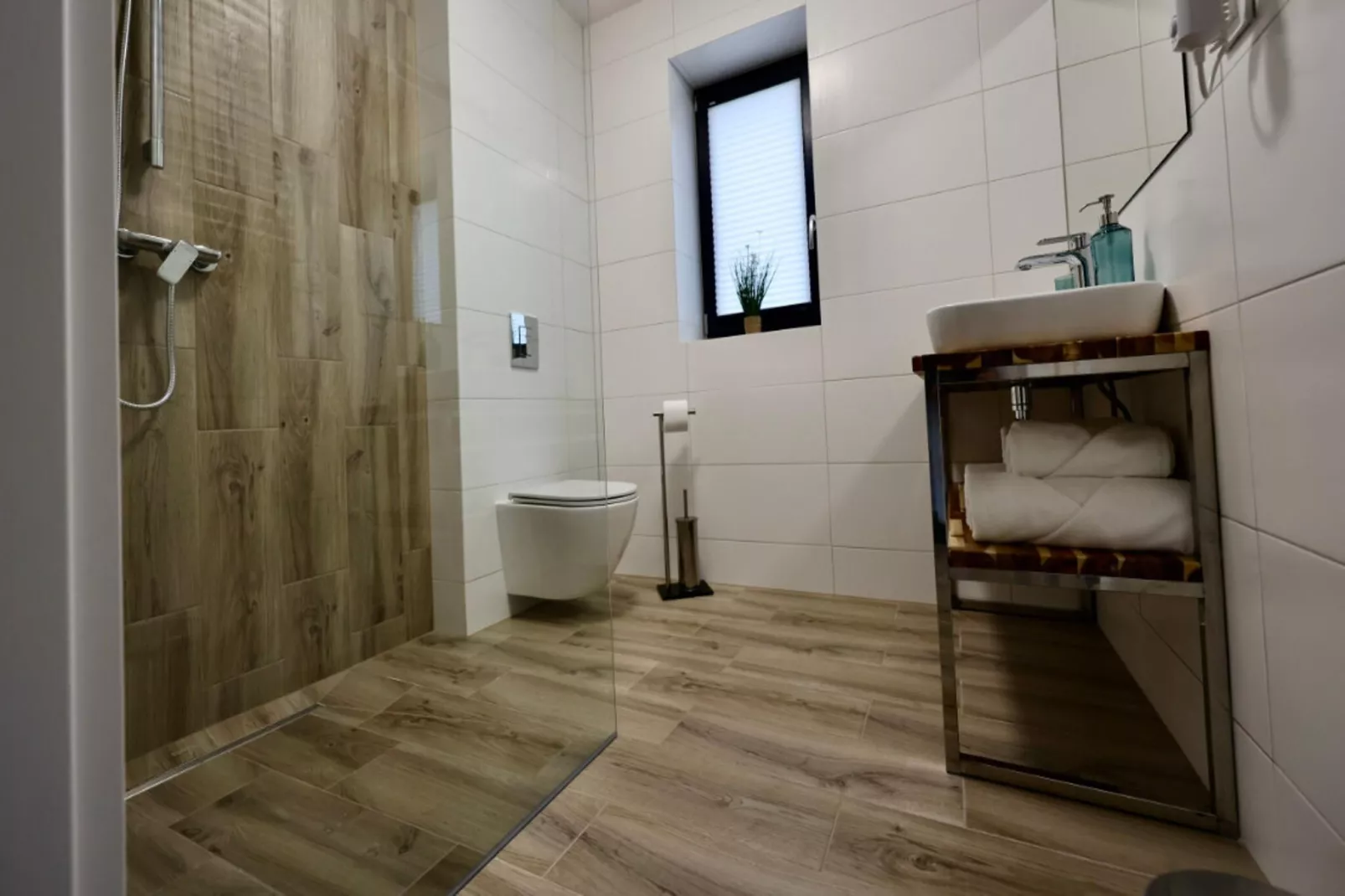Połowa domu wakacyjnego przy plaży w Stepnicy-Salle de bain