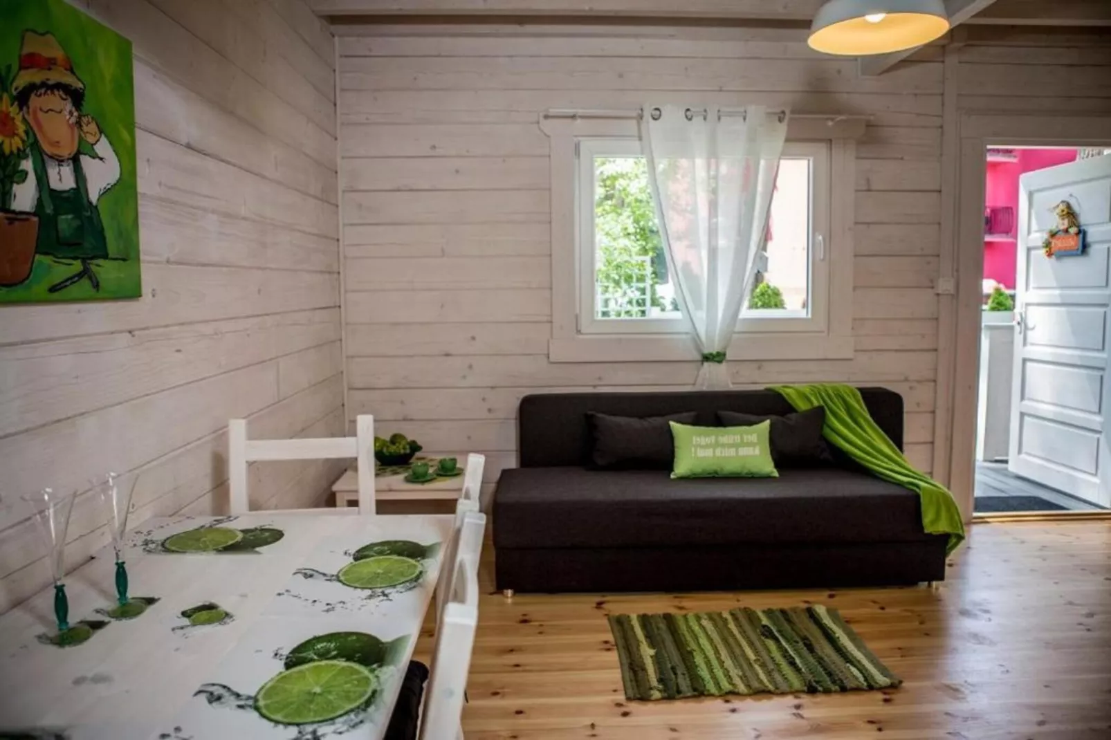 Domki wakacyjne w Pobierowie-Living room